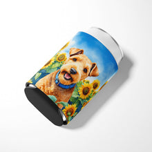 Load image into Gallery viewer, Lakeland Terrier in Sunflowers Can or Bottle Hugger