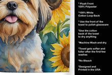 Load image into Gallery viewer, Lhasa Apso in Sunflowers Kitchen Towel