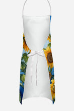 Load image into Gallery viewer, Maltipoo in Sunflowers Apron – Artist-Designed Kitchen, BBQ &amp; Craft Apron