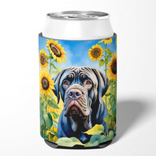 Load image into Gallery viewer, Neapolitan Mastiff in Sunflowers Can or Bottle Hugger