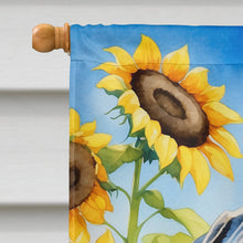 Load image into Gallery viewer, Neapolitan Mastiff in Sunflowers House Flag