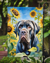 Load image into Gallery viewer, Neapolitan Mastiff in Sunflowers Garden Flag – Bright Dog-Themed Yard Decor