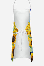 Load image into Gallery viewer, Newfoundland in Sunflowers Apron – Artist-Designed Kitchen, BBQ &amp; Craft Apron
