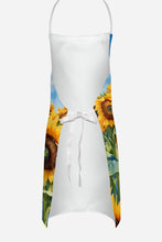 Load image into Gallery viewer, Norwich Terrier in Sunflowers Apron – Artist-Designed Kitchen, BBQ &amp; Craft Apron