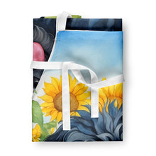 Load image into Gallery viewer, Puli in Sunflowers Apron – Artist-Designed Kitchen, BBQ &amp; Craft Apron