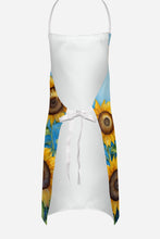 Load image into Gallery viewer, Samoyed in Sunflowers Apron – Artist-Designed Kitchen, BBQ &amp; Craft Apron