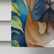 Load image into Gallery viewer, Shar Pei in Sunflowers House Flag