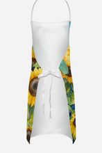 Load image into Gallery viewer, Shiba Inu in Sunflowers Apron – Artist-Designed Kitchen, BBQ &amp; Craft Apron