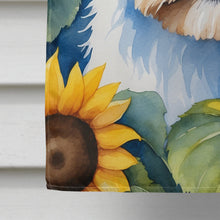Load image into Gallery viewer, Shih Tzu in Sunflowers House Flag