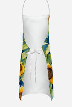 Load image into Gallery viewer, Weimaraner in Sunflowers Apron – Artist-Designed Kitchen, BBQ &amp; Craft Apron