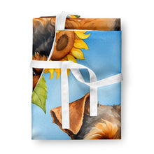 Load image into Gallery viewer, Welsh Terrier in Sunflowers Apron – Artist-Designed Kitchen, BBQ &amp; Craft Apron