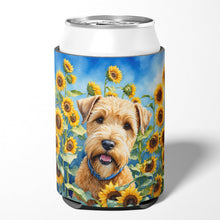 Load image into Gallery viewer, Wheaten Terrier in Sunflowers Can or Bottle Hugger