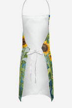Load image into Gallery viewer, Whippet in Sunflowers Apron – Artist-Designed Kitchen, BBQ &amp; Craft Apron