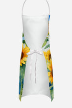 Load image into Gallery viewer, Yorkshire Terrier in Sunflowers Apron – Artist-Designed Kitchen, BBQ &amp; Craft Apron