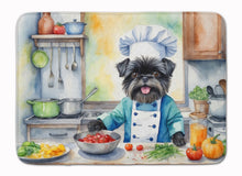 Load image into Gallery viewer, Affenpinscher The Chef Memory Foam Kitchen Mat