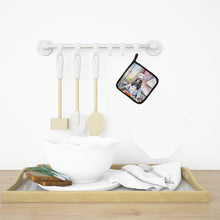 Load image into Gallery viewer, Afghan Hound The Chef Pot Holders - Set of 2 Decorative Kitchen Helpers | Made in the USA