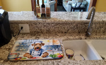 Load image into Gallery viewer, Airedale Terrier The Chef Dish Drying Mat