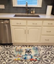 Load image into Gallery viewer, Alaskan Klee Kai The Chef Memory Foam Kitchen Mat