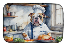 Load image into Gallery viewer, American Bulldog The Chef Dish Drying Mat