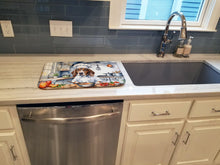 Load image into Gallery viewer, American English Coonhound The Chef Dish Drying Mat