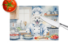 Load image into Gallery viewer, American Eskimo The Chef Glass Cutting Boards – Durable, Decorative Kitchen Art