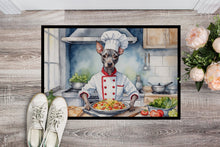 Load image into Gallery viewer, American Hairless Terrier The Chef Doormat-24x36 Indoor / Outdoor Rug | Made in USA