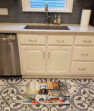 Load image into Gallery viewer, American Water Spaniel The Chef Memory Foam Kitchen Mat