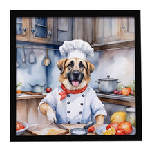 Load image into Gallery viewer, Anatolian Shepherd The Chef Framed Metal Print