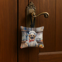 Load image into Gallery viewer, Anatolian Shepherd The Chef Hanging Square Fabric Ornament 3.5 × 3.5