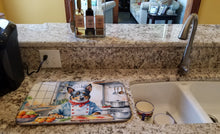 Load image into Gallery viewer, Australian Cattle Dog The Chef Dish Drying Mat