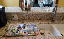 Load image into Gallery viewer, Australian Shepherd The Chef Dish Drying Mat