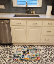 Load image into Gallery viewer, Australian Shepherd The Chef Memory Foam Kitchen Mat