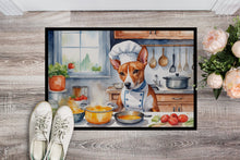 Load image into Gallery viewer, Basenji The Chef Doormat-24x36 Indoor / Outdoor Rug | Made in USA