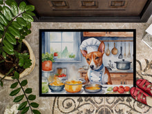 Load image into Gallery viewer, Basenji The Chef Doormat-24x36 Indoor / Outdoor Rug | Made in USA