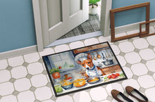 Load image into Gallery viewer, Basenji The Chef Doormat-24x36 Indoor / Outdoor Rug | Made in USA