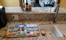 Load image into Gallery viewer, Basset Hound The Chef Dish Drying Mat
