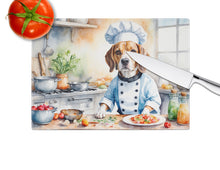 Load image into Gallery viewer, Beagle The Chef Glass Cutting Boards – Durable, Decorative Kitchen Art