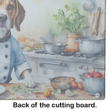 Load image into Gallery viewer, Beagle The Chef Glass Cutting Boards – Durable, Decorative Kitchen Art