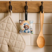 Load image into Gallery viewer, Beagle The Chef Hanging Square Fabric Ornament 3.5 × 3.5