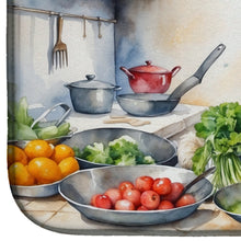 Load image into Gallery viewer, Bearded Collie The Chef Dish Drying Mat