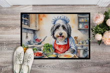 Load image into Gallery viewer, Bearded Collie The Chef Doormat