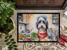 Load image into Gallery viewer, Bearded Collie The Chef Doormat