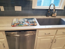 Load image into Gallery viewer, Bedlington Terrier The Chef Dish Drying Mat