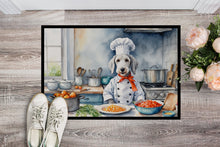 Load image into Gallery viewer, Bedlington Terrier The Chef Doormat-24x36 Indoor / Outdoor Rug | Made in USA