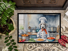 Load image into Gallery viewer, Bedlington Terrier The Chef Doormat-24x36 Indoor / Outdoor Rug | Made in USA