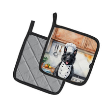 Load image into Gallery viewer, Belgian Sheepdog The Chef Pot Holders - Set of 2 Decorative Kitchen Helpers | Made in the USA