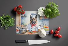 Load image into Gallery viewer, Belgian Tervuren The Chef Glass Cutting Boards – Durable, Decorative Kitchen Art
