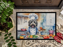 Load image into Gallery viewer, Bergamasco Sheepdog The Chef Doormat - 18X27 Indoor / Outdoor Rug | Made in USA