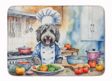 Load image into Gallery viewer, Bergamasco Sheepdog The Chef Memory Foam Kitchen Mat