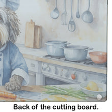 Load image into Gallery viewer, Bergamasco Sheepdog The Chef Glass Cutting Boards – Durable, Decorative Kitchen Art